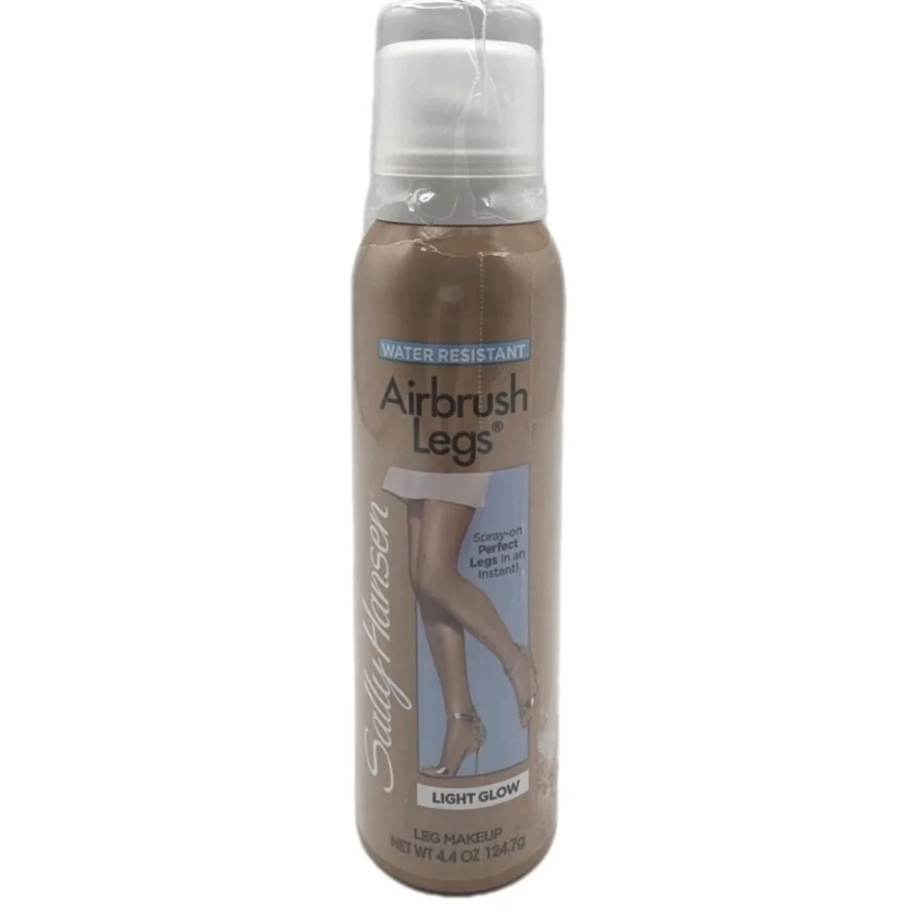Sally Hansen Airbrush Legs Light Glow 4.4 Ounce (130ml) Tanning Lotion Sunless